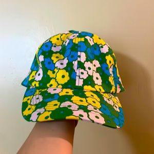 BAGGU floral baseball cap